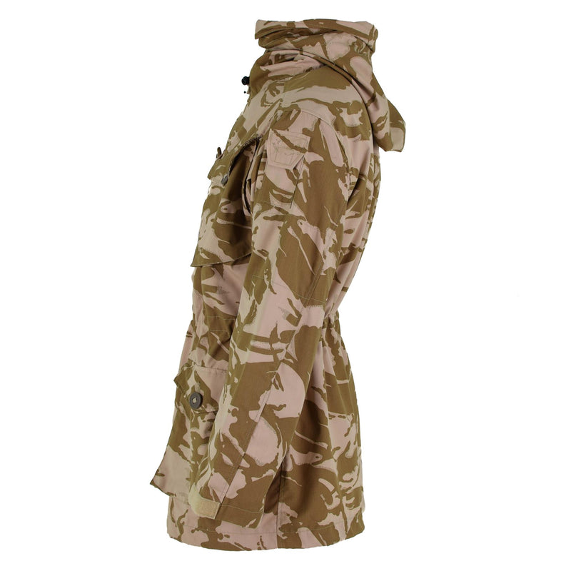 Genuine British army parka DPM desert camo smock windproof jacket military issue