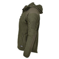 Blochl Brand Military style fleece thermal jacket hooded reinforced olive NEW