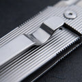 Boker Plus BabyX Folding Pocket Knife D2 Blade Stainless Steel Handle Gray