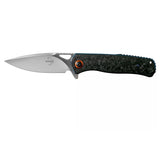 BOKER Plus Nebula Pocket Knife D2 Stainless Steel Folding Knife Carbon Handle