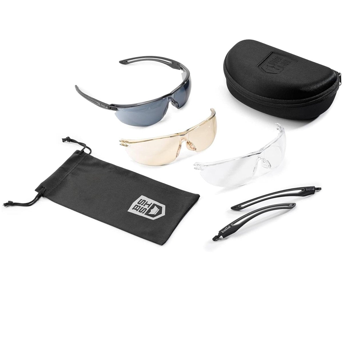 Bolle Ballistic Spectacles Gunfire 2.0 Goggles rimless polycarbonate sunglasses