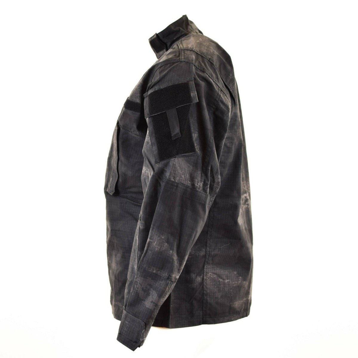 Brand army military U.S style combat jacket ACU ripstop grey camo field uniform