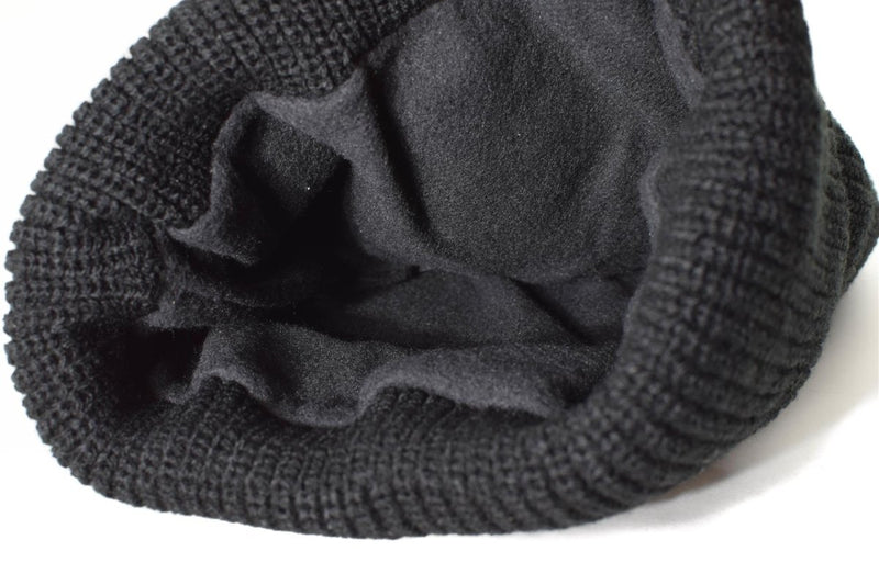 Brand Mil - Tec Beanie Knit Cap Watch cap THINSULATE™ Black winter hat One Size - GoMilitar
