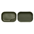 Brand Swedish Wildo camp a box only Olive green camping kit plates lightweight