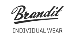 Black cursive Bronatti logo above industrial wear text in a vintage serif font on white background