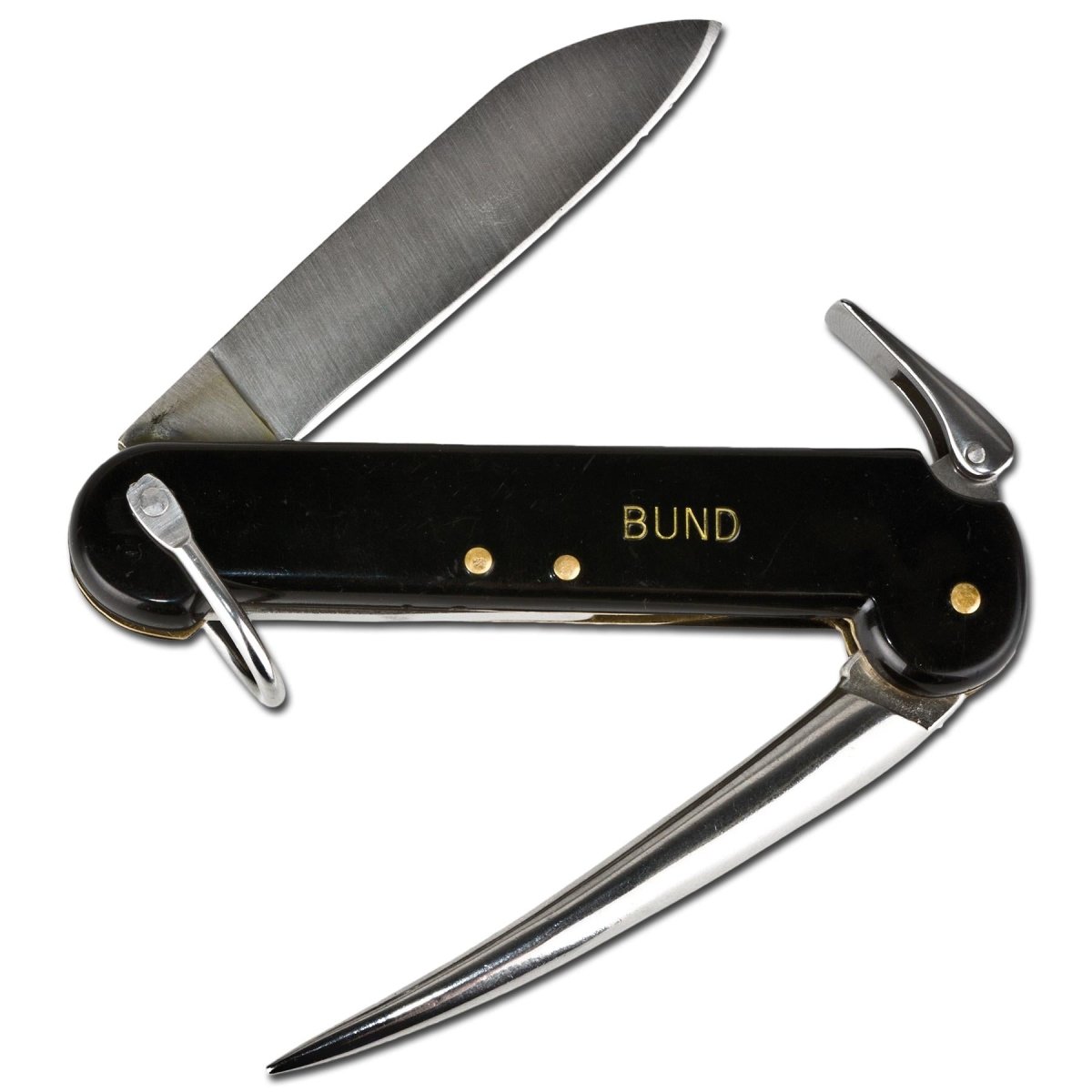 BW German army mariner knife. German bordmesser sailor navy knife marlinspike