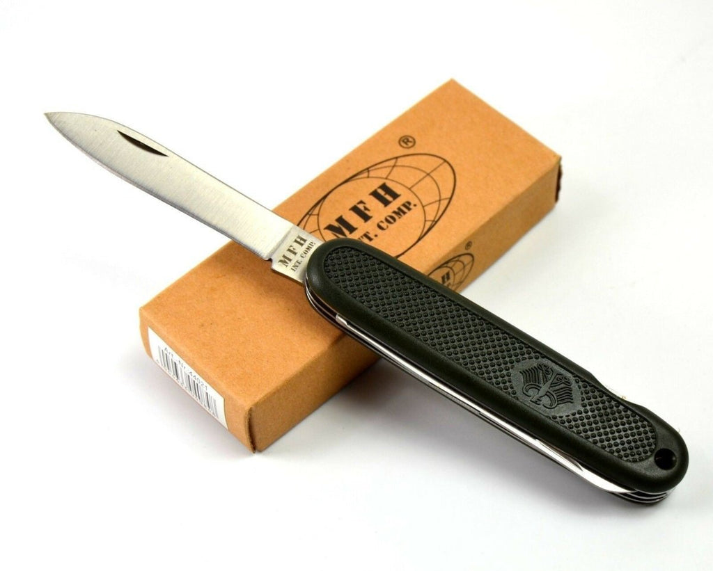 German Multi Tool German Army pocket knife with corkscrew by MFH - GoMilitar