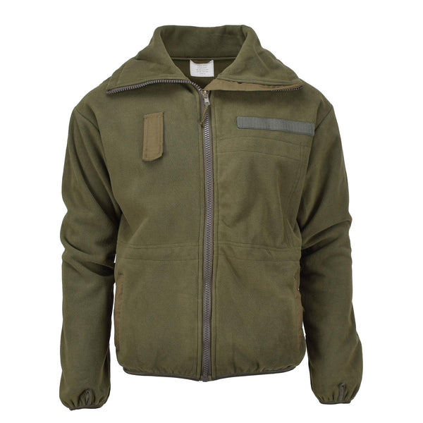 Blochl Brand Austrian Military style fleece jacket high neck full zip breathable