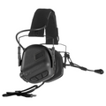 EARMOR M32X PLUS Electronic Hearing Protector ARC Rail Helmet Headset Black