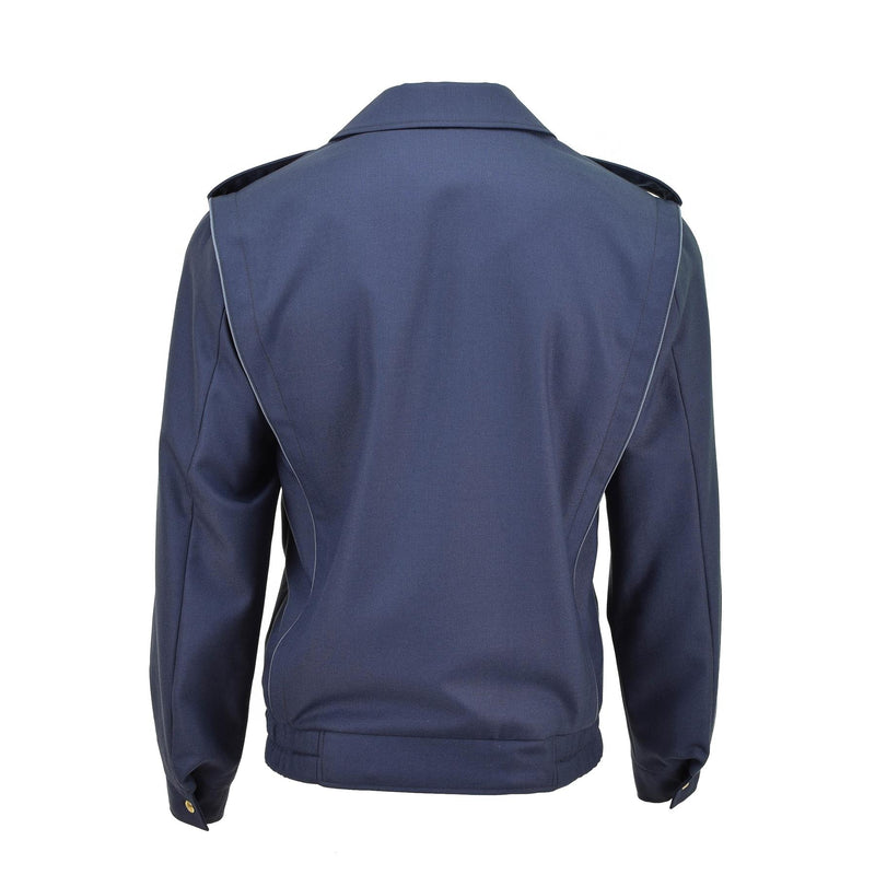 Genuine Czech Military blue blouse jacket golden buttons casual army blouson NEW - GoMilitar