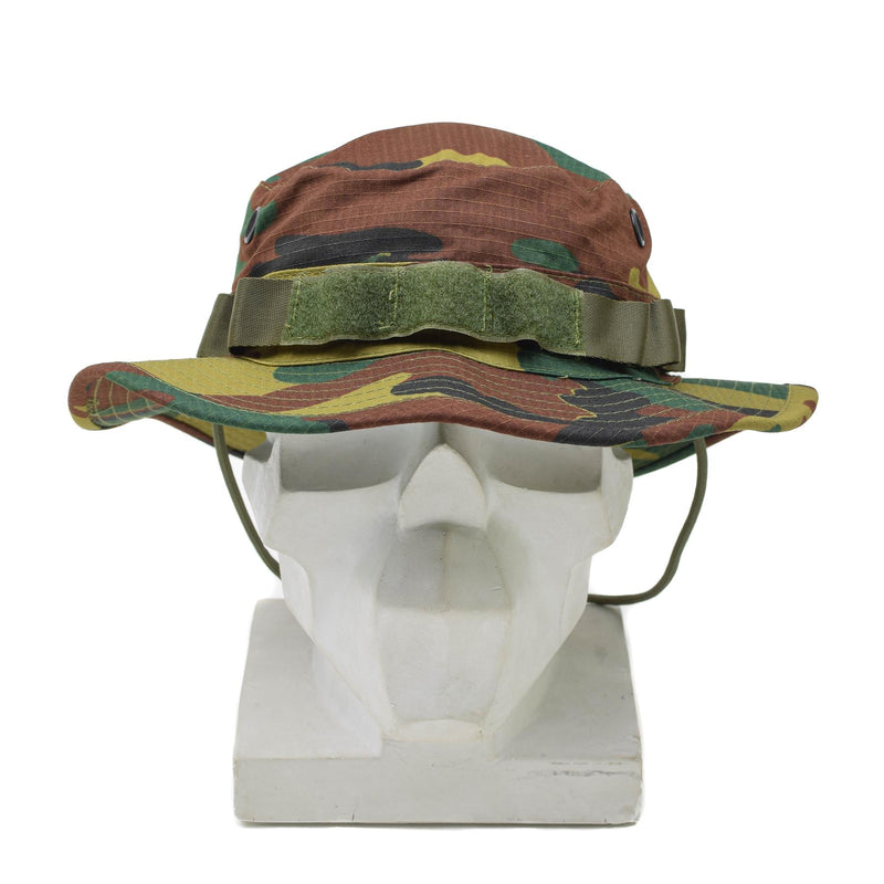 TACGEAR Brand Boonie hat Belgian Military style jigsaw camo ripstop wide brim