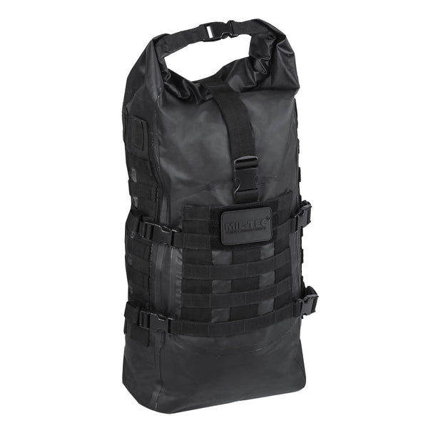 MIL-TEC SEALS DRY-BAG tactical backpack roll-up rucksack waterproof 35L black