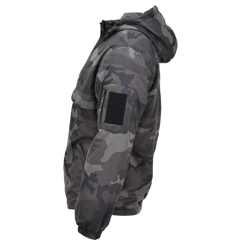 MIL-TEC Anorak sports jacket lightweight CCE night camouflage hooded sportswear