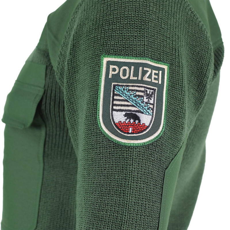 Genuine German army troops sweater green pullover military issue BDU jumper NEW