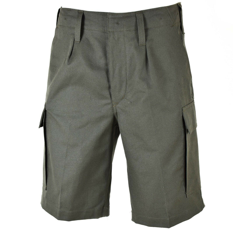Genuine German army issue MOLESKIN SHORTS OD Durable cargo mens summer OLIVE NEW
