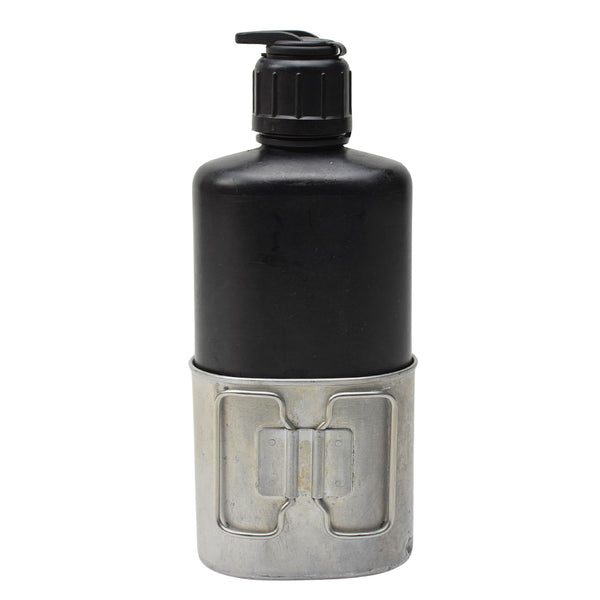 Swiss Army Drinking Flask Switzerland Water Bottle Military Canteen & Cup M84