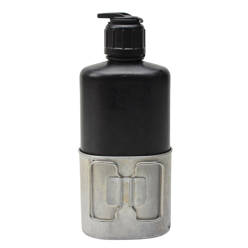 Swiss Army Drinking Flask Switzerland Water Bottle Military Canteen & Cup M84