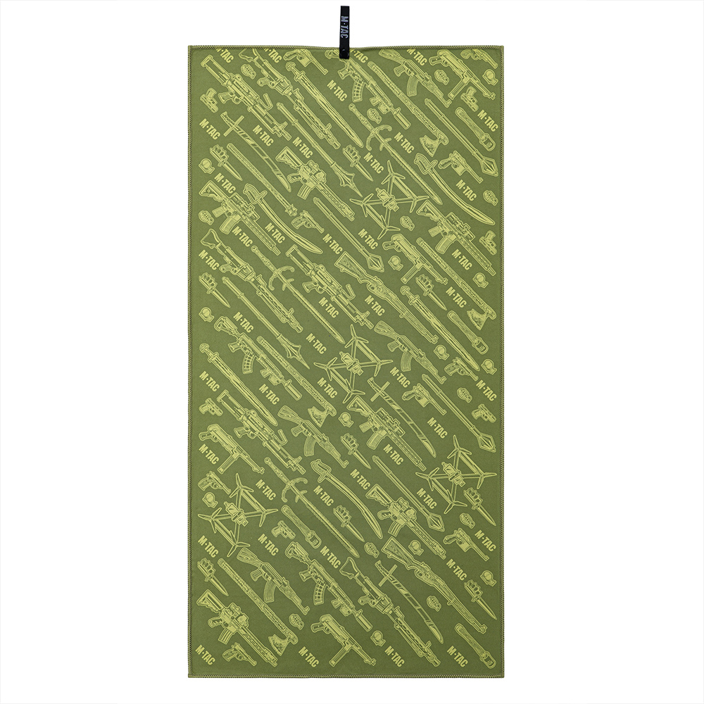 M-TAC Microfiber Towel 150x75cm Quick Dry Outdoor Travel Camping Green