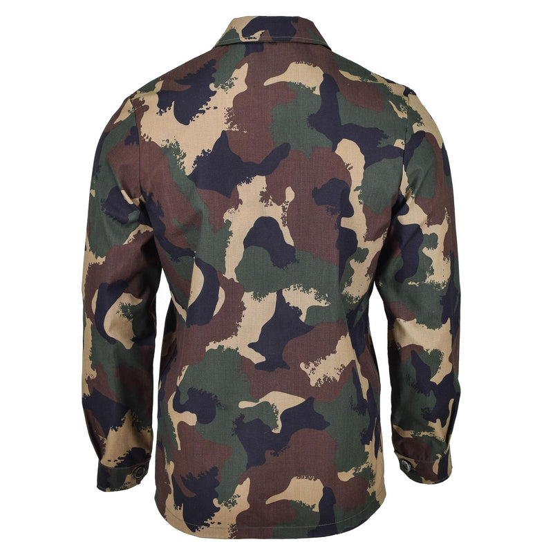 Original Hungarian Army Combat Field Blouse Camo Shirt Military Surplus NEW