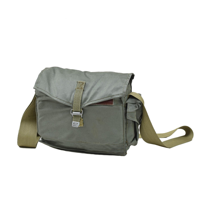 Genuine Polish army gas mask bag carrying bag Universal shoulder pouch Olive