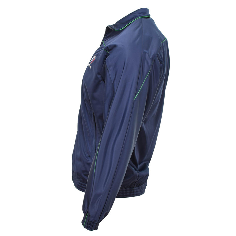 Original French army tracksuit sports jacket activewear suit top blue shirt NEW