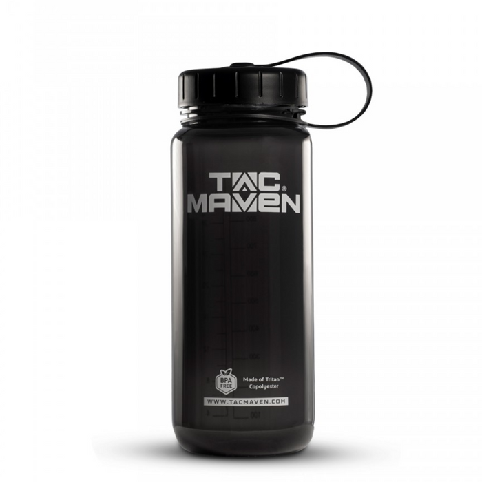 TAC MAVEN Norman Tritan 650ml BPA-Free Water Bottle Outdoor Black