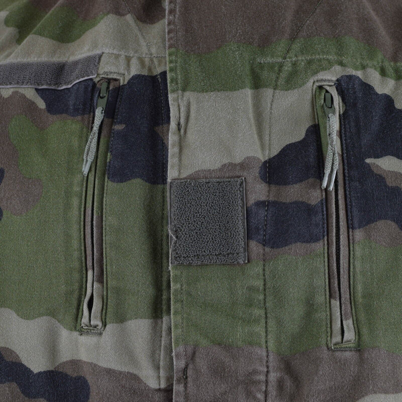 Genuine French army F2 combat jacket fatigue CE camo military issue surplus - GoMilitar