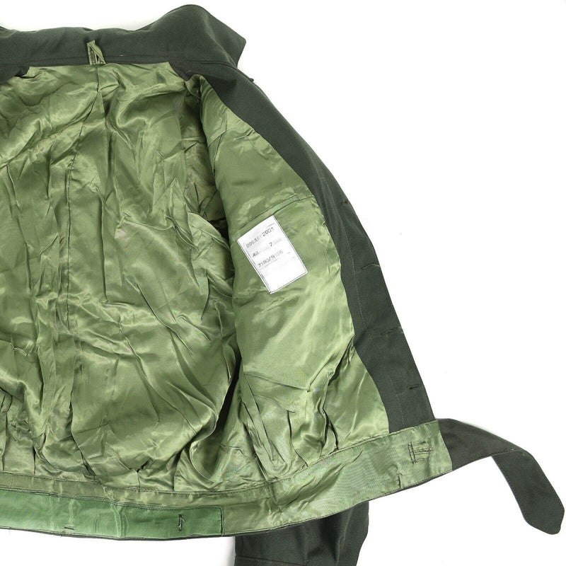Original Greek army Field ike jacket gabardine wool blaze Greece military NEW