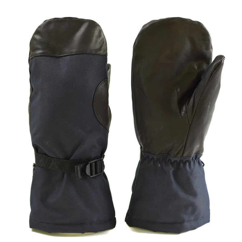 Original Dutch army mittens NATO winter gloves military blue navy maritime NEW