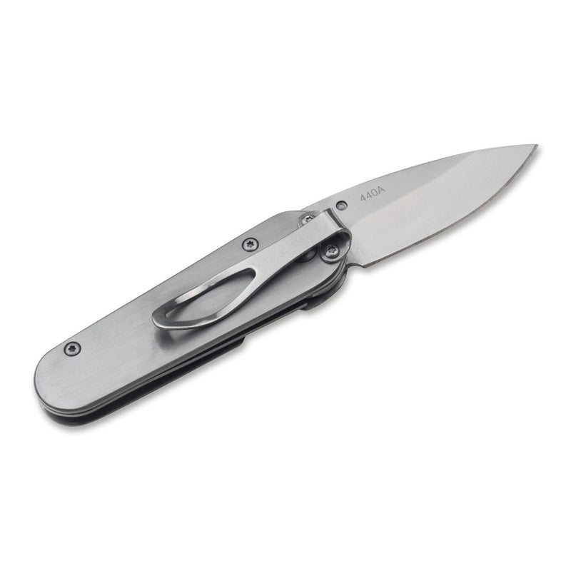 Boker Brand pocket knife Master Craftsman folding uncoated stainless steel 440A