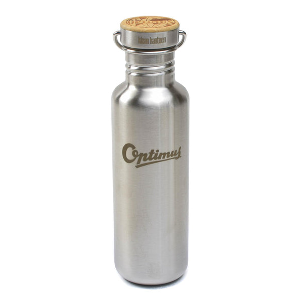 Klean Kanteen Optimus stainless steel water bottle 800ml hiking hydration flask