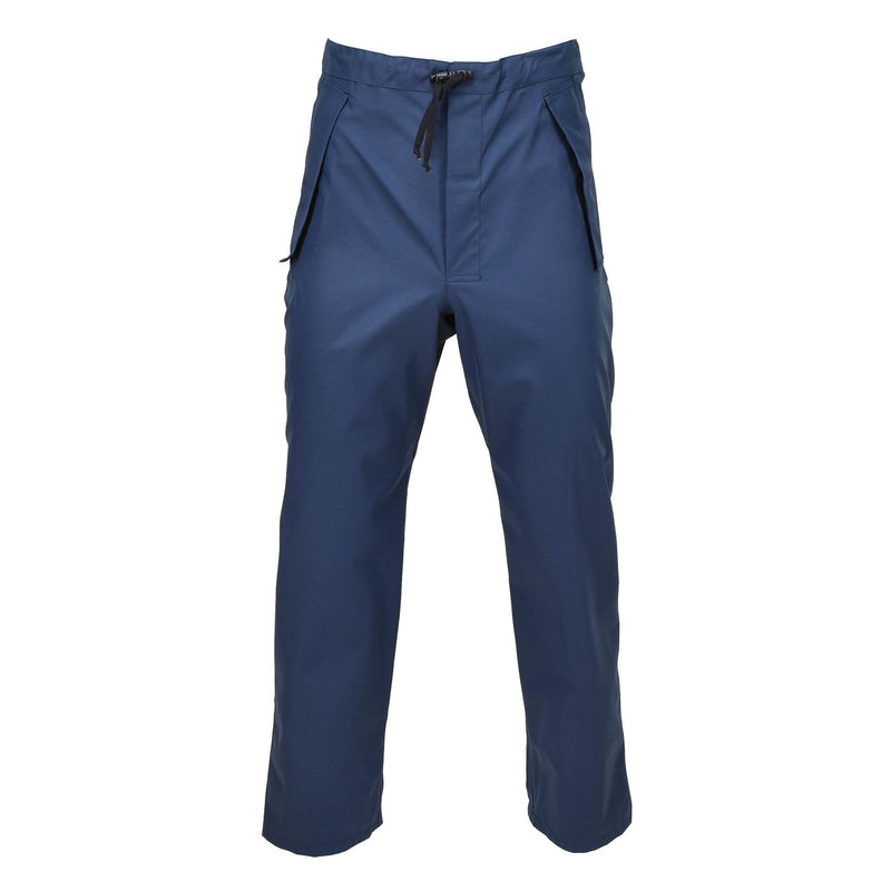 Genuine British RAF MVP trousers waterproof royal air forces rain pants blue