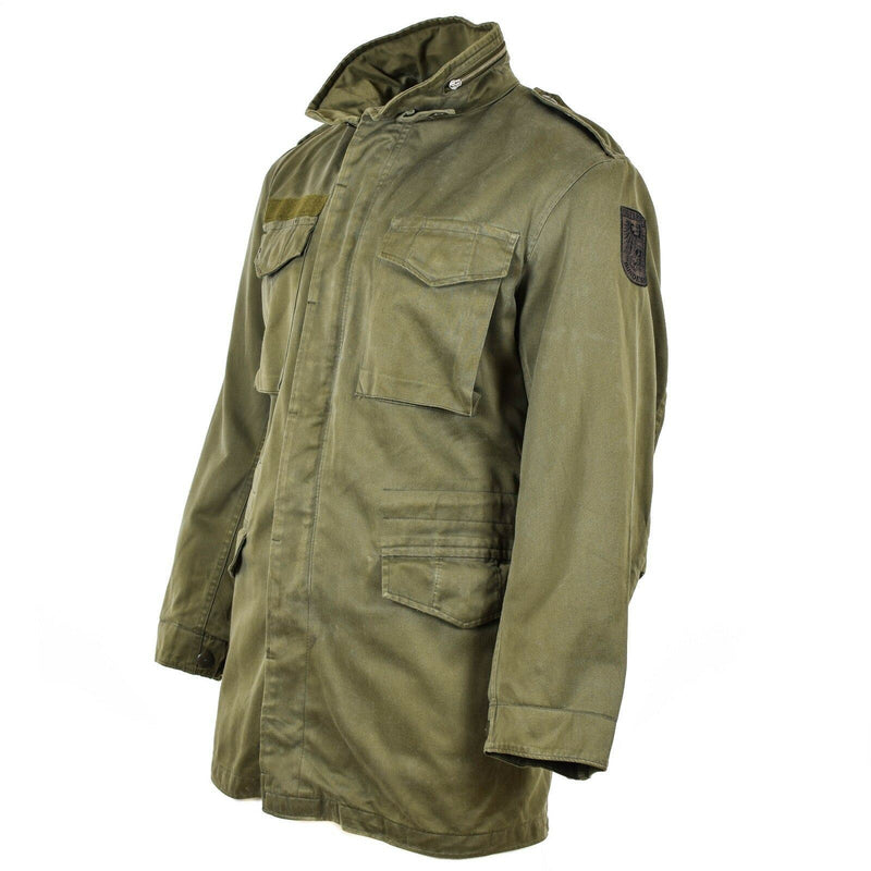 Original Austrian BH army combat M65 jacket OD military olive drab  Parka