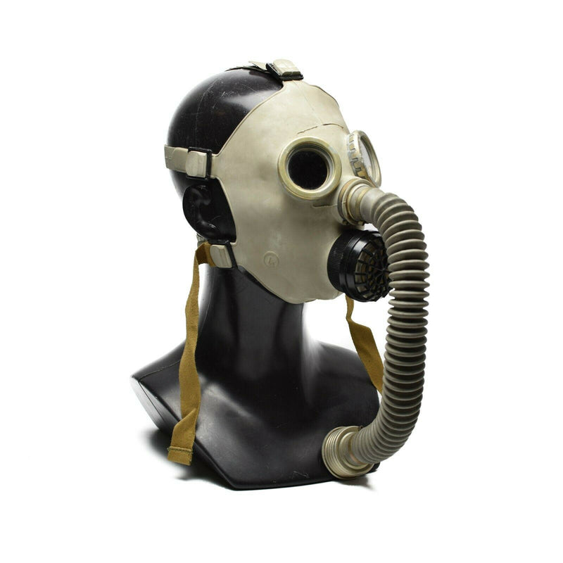 Vintage military Gas mask PDF-7 S2 Mask hose Surplus respiratory Updated Model