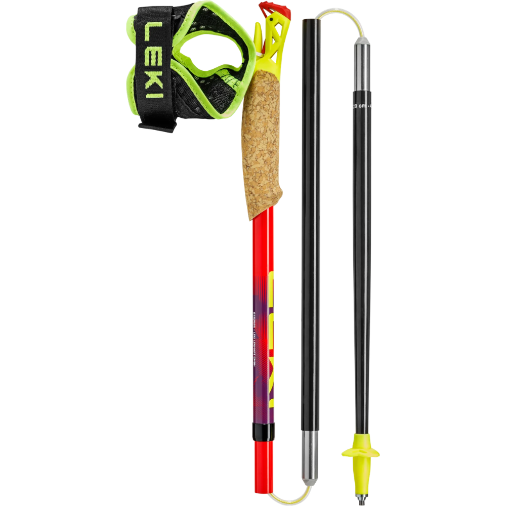 LEKI Ultratrail FX.One Carbon Folding Trail Running Poles 130 cm Pair