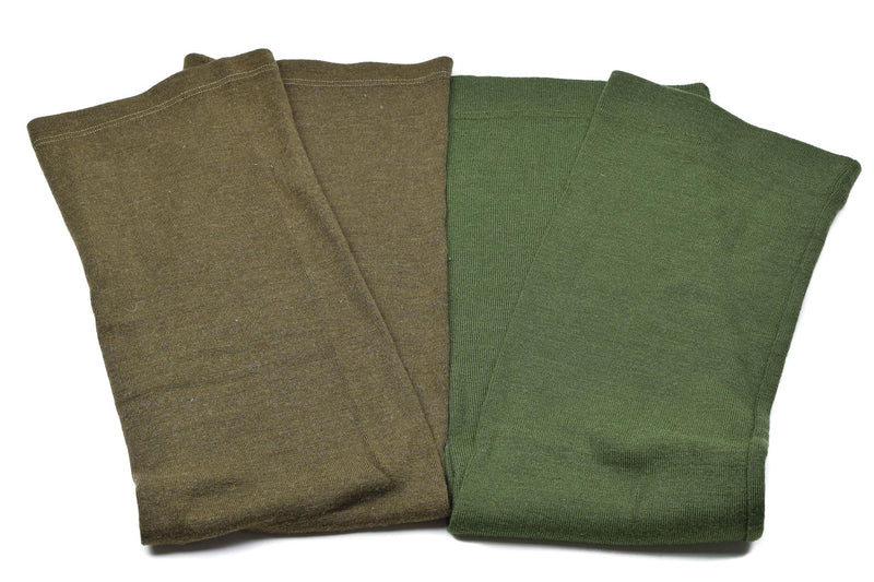Original Czech army scarf. Army issue tube scarf brown New 2pcs LOT