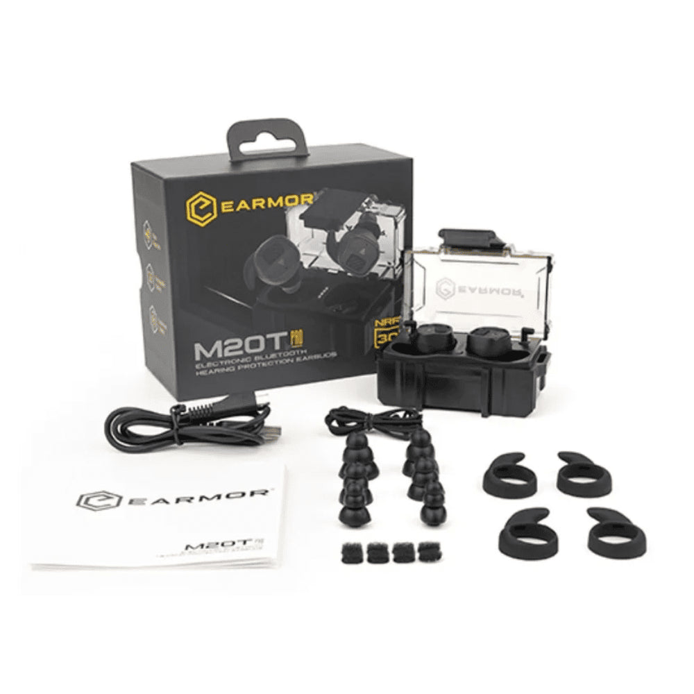 EARMOR M20T Pro Bluetooth Electronic Earplugs Hearing Protection Coyote Brown