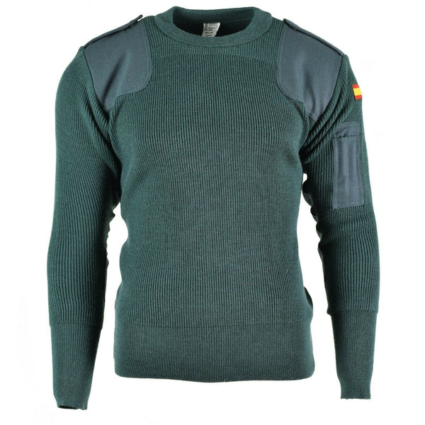 Genuine Spanish army pullover Commando Jumper Spain Military sweater NEW