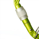 Edelrid HMS Bulletproof Screw Carabiner Wrap Ring Slate Climbing Gear Gray