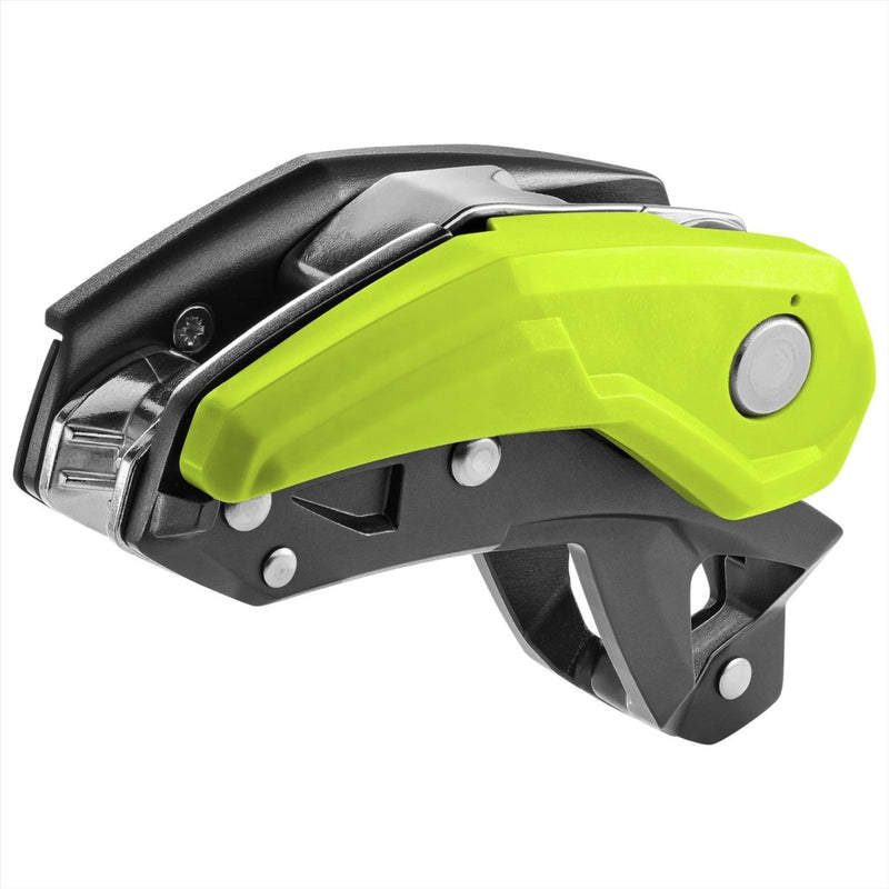Edelrid PINCH Assisted Braking Belay Device Precise Lowering Control Green