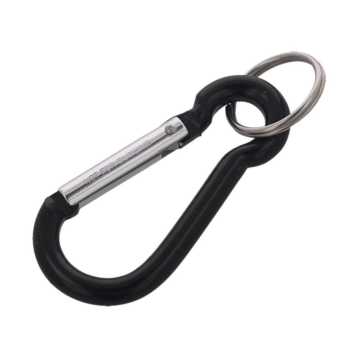 EDM Aluminum Carabiner 70mm x 7mm Lightweight Clip Hook Keychain Multicolor