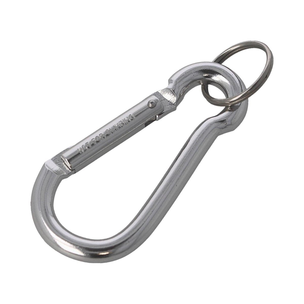 EDM Aluminum Carabiner 70mm x 7mm Lightweight Clip Hook Keychain Multicolor