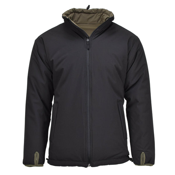 MIL-TEC German Military jacket cold weather reversible windproof Green Black NEW