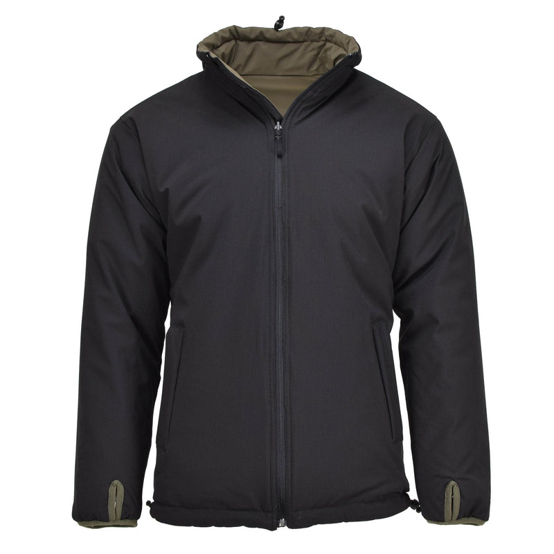MIL-TEC German Military jacket cold weather reversible windproof Green Black NEW