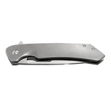 EKA Brand Swedish Classic 8 pocket knife titanium handle 57 HRC stainless blade