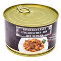 Emergency ration army survival food canned Hungarian beef goulash  400g can