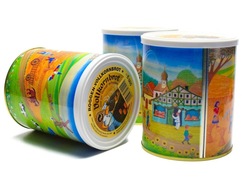 Emergency ration army survival food canned whole grain bread 500g prepper MRE - GoMilitar