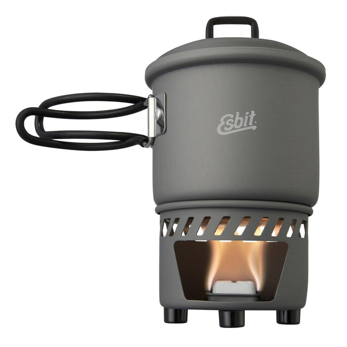 ESBIT Brand Cooking set solid fuel stove camping survival water food heating - GoMilitar