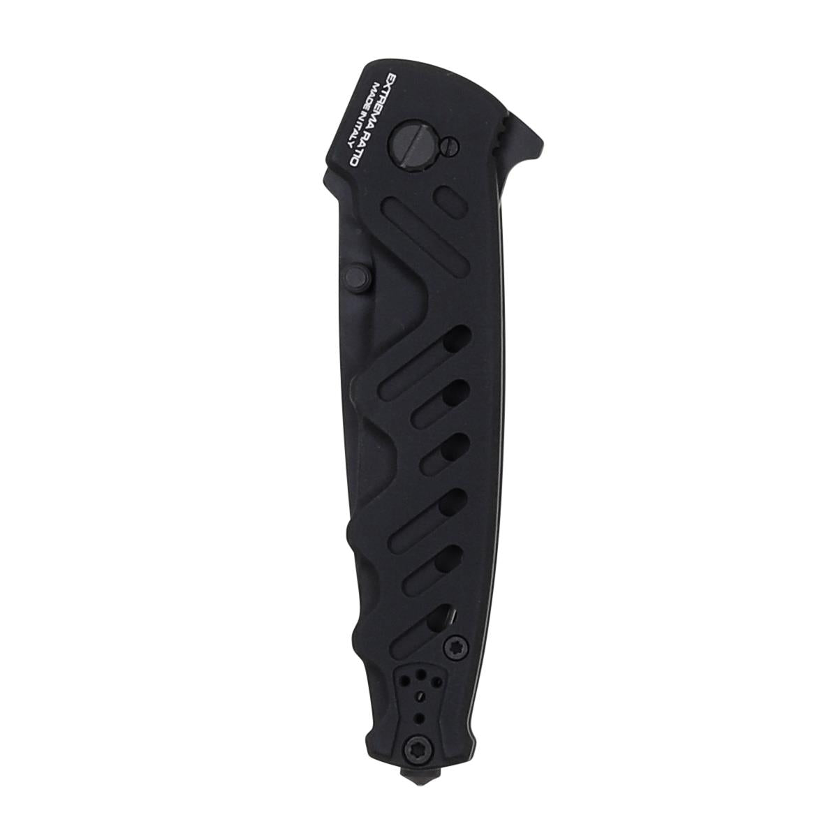 Extrema Ratio CAIMANO NERO folding knife pocket glass breaker N690 steel 58HRC