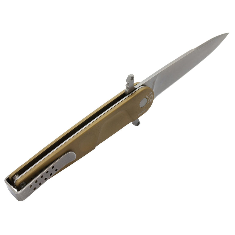 ExtremaRatio BD2 LUCKY DESERT pocket knife Bohler N690 steel plain edge blade